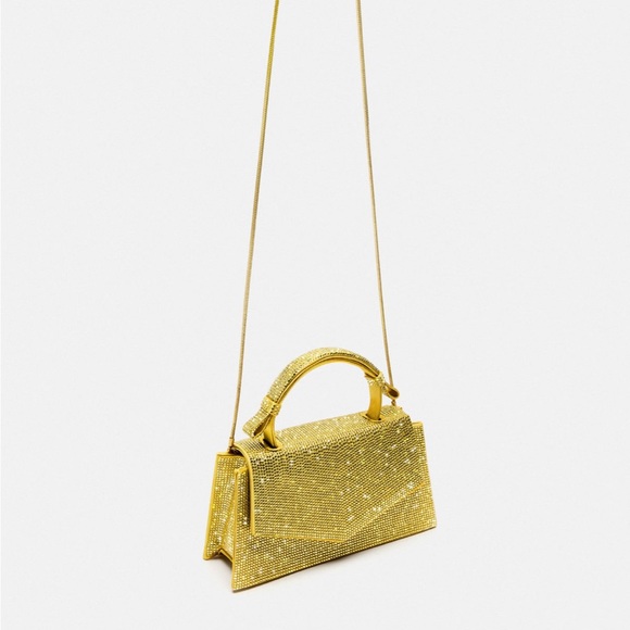 Zara mini city sparkly bag - Picture 2 of 6